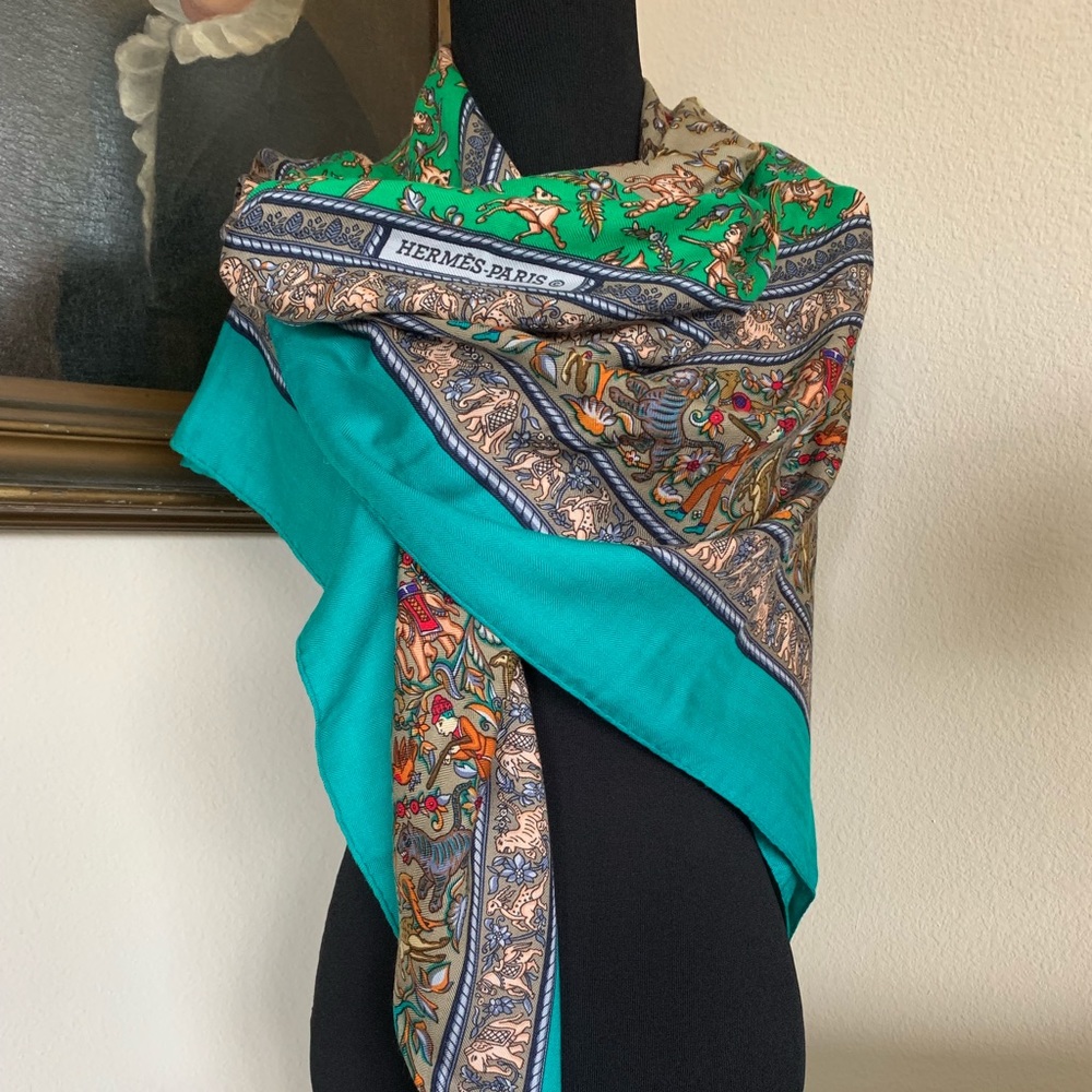 SOLD in my other store HERMES CHASSE EN INDE 55 IN